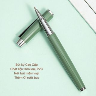 Set quà tặng gồm sổ tay A79 màu loang, bút ký hộp kèm túi đựng