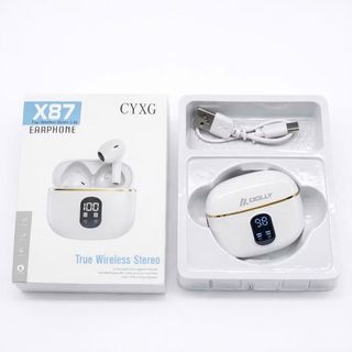 Tai nghe bluetooth không dây DOLLY X87, hàng Công Ty tích hợp Mic chống ồn thiết kế đẹp mắt