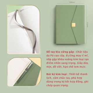 Box quà sổ tay bìa gập, bút ký, hộp, túi - Quà tặng tri ân, thầy cô, bạn bè