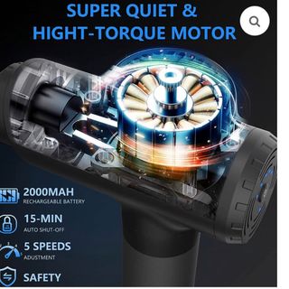 SÚNG MASSAGE CƠ SHINE WELL SW-063G