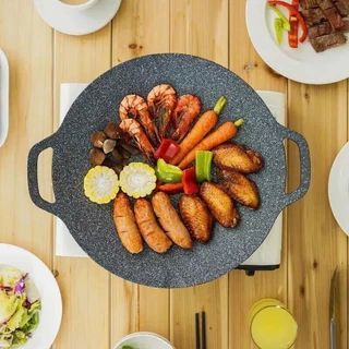 Chảo Gang Vân Đá Nướng Không Dầu (THÙNG 40C)