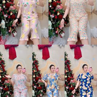 Set tùng baby doll tay ngắn quần lửng nha khách ơi🎉 hàng xịn đẹp  👌🏻 khách được lựa màu thoải mái
