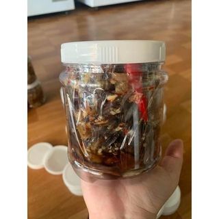 Mắm Ba Khía Cà Mau hủ 500gr - Chỉ tính Mắm Ba Khía, không tính nước - Trộn Sẵn Tỏi, Ớt Loại Con To Vừa Ăn Thơm Ngon. Nước Sốt Gia Vị