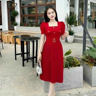 Đầm nữ dáng xoè năng động, trẻ trung, che khuyết điểm tốt - A01