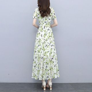 Đầm maxi dự tiệc cho mẹ phong cách hàn Quốc bigsize cao cấp thiết kế dáng xòe sang trọng đẹp HN27 Nữ Dress