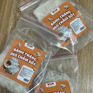 [MUA 3 TẶNG 1] Bánh Tráng Dẻo Chấm Sốt FOSA , Độc Lạ, Deo Dẻo Đắm Say, Cay Ngon Dậy Vị Nước Sốt Gia Vị