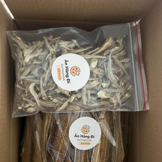 Khô cá hố + Cá mối sẻ (1kg/2 loại), khô cá không tẩm vị nguyên con thịt dai dùng cùng mắm me Food