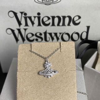 DÂY CHUYỀN SIÊU CẤP VIVIENN MẶT ORB ĐÍNH ĐÁ 3D FULLBOX