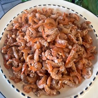 Tôm khô size lớn, ngọt thịt ướp không bị mặn, đều size loại 1 to- Đặc sản Phan Rang Food