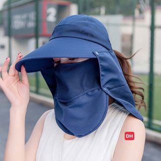 Mũ chống nắng kèm khẩu trang
