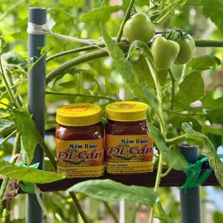 Mắm ruốc HỦ NHỎ Dì Cẩn Đà Nẵng, thêm gia vị ăn kèm với trái cây, rau củ luộc, thịt luộc - hủ 200g