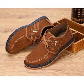 Giày Vải Cotton Đế Mềm Chống Trượt Giữ Ấm Dành Cho Nam Giới - GN04