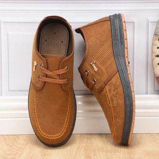 Giày Vải Cotton Đế Mềm Chống Trượt Giữ Ấm Dành Cho Nam Giới - GN04