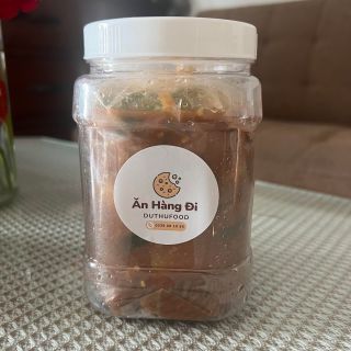 Mắm dưa - đu đủ giòn giòn, cay mặn vừa ăn, hàng công ty đảm bảo sạch sẽ, chất lượng 800GR Chua Food