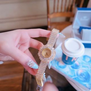 ĐỒNG HỒ NỮ CHÍNH HÃNG NHẬP CHÍNH NGẠCH FUNMEI F5585 ĐÍNH PHA LÊ FULLBOX  HOÁ ĐƠN