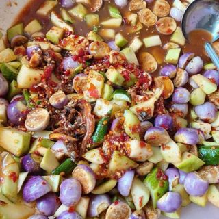 Mắm dưa cà trộn thập cẩm hương vị miền Trung hũ 500gr