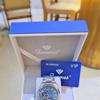 ĐỒNG HỒ NAM CHÍNH HÃNG FUNMEI F6808 AUTOMATIC FULLBOX HOÁ ĐƠN