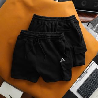 Short thun nam. chất thun nỉ cua cao cấp, vải dày dặn vừa phải, chất lượng cao.