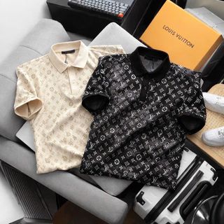 Áo thun nam.  Chất cotton gai dệt kim  dày dặn.