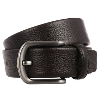 Thắt lưng nam da PU, Dây nịt phong cách Hàn Quốc khóa ghim cổ điển - TL18