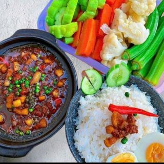 MẮM KHO QUẸT TÔM KHÔ, TÓP MỠ , THỊT BA CHỈ