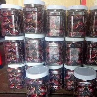 Mắm Ba Khía Cà Mau hủ 500gr - Chỉ tính Mắm Ba Khía, không tính nước - Trộn Sẵn Tỏi, Ớt Loại Con To Vừa Ăn Thơm Ngon. Nước Sốt Gia Vị