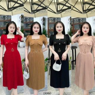 Đầm nữ dáng xoè năng động, trẻ trung, che khuyết điểm tốt - A01