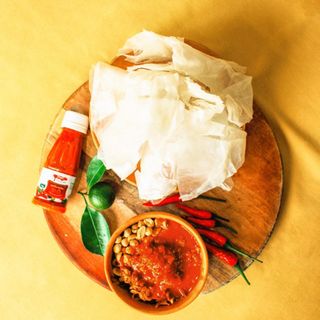 [MUA 3 TẶNG 1] Bánh Tráng Dẻo Chấm Sốt FOSA , Độc Lạ, Deo Dẻo Đắm Say, Cay Ngon Dậy Vị Nước Sốt Gia Vị