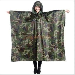 ÁO MƯA CÁNH DƠI LÍNH RẰN RI VẢI DÙ