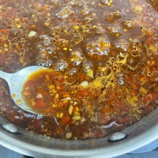 Sốt Mắm Me pha sẵn- vị chua ngọt đậm đà, cay mặn vừa phải - dùng với bánh tráng,các loại cá khô