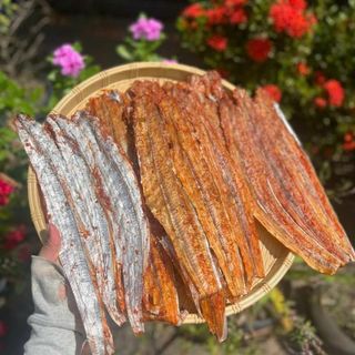 Khô cá hố tẩm vị 500gr, khô cá thịt dai, ngom, dùng cùng mắm me Food