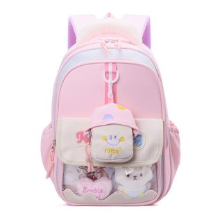 BALO HỌC SINH BÉ GÁI MÀU HỒNG DỄ THƯƠNG