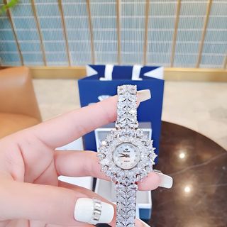 ĐỒNG HỒ NỮ CHÍNH HÃNG FUNMEI F2072 ĐÍNH ĐÁ SWAROSKI FULLBOX HOÁ ĐƠN