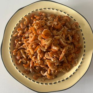 Tôm khô size nhỏ 200gr, ngọt thịt ướp không bị mặn, đều size, nấu soup ngon- Đặc sản Phan Rang Food