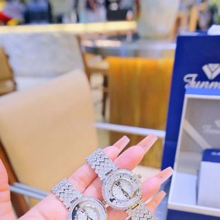 ĐỒNG HỒ NỮ CHÍNH HÃNG FUNMEI F2606 ĐÍNH PHA LÊ FULLBOX HOÁ ĐƠN