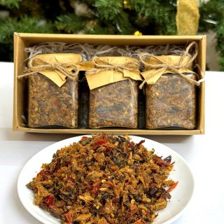 SET QUÀ sang trọng MUỐI CÁ LÁ É - ĐẶC SẢN TÂY NGUYÊN, làm quà tặng, quà biếu các dịp lễ