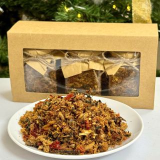 SET QUÀ sang trọng MUỐI CÁ LÁ É - ĐẶC SẢN TÂY NGUYÊN, làm quà tặng, quà biếu các dịp lễ