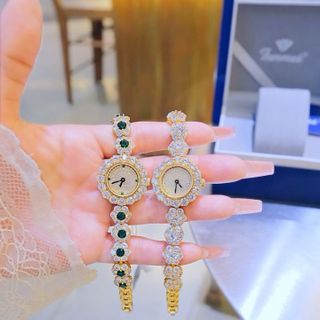 ĐỒNG HỒ NỮ CHÍNH HÃNG FUNMEI F2051 ĐÍNH ĐÁ SWAROSKI FULLBOX HOÁ ĐƠN