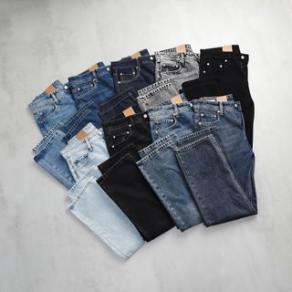 Jean dài nam( ống suông ).   Chất vải 100% cotton ( vải ko co giãn ) , vải 9 phẩm wash mềm mướt.