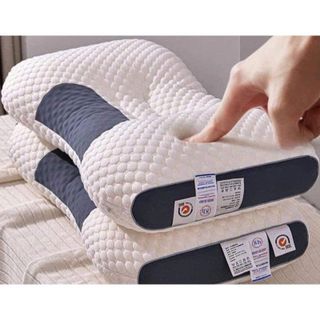 GỐI SPA 3D BA CHIỀU CONTON DỆT KIM