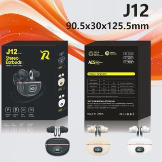 Tai Nghe bluetooth không dây DOLLY J12, tích hợp MIC, chống ồn ,có led hiện thị Pin