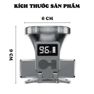 ĐÈN PIN ĐỘI ĐẦU SIÊU SÁNG HIỂN THỊ PIN KM-135