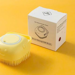 BÀN CHẢI SILICON TẮM CHO BÉ