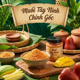 MUỐI TÔM TÂY NINH CHÍNH HIỆU – CAY THƠM CHUẨN VỊ 500G - WINNIE HOUSE