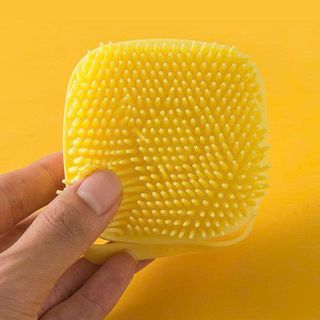 BÀN CHẢI SILICON TẮM CHO BÉ