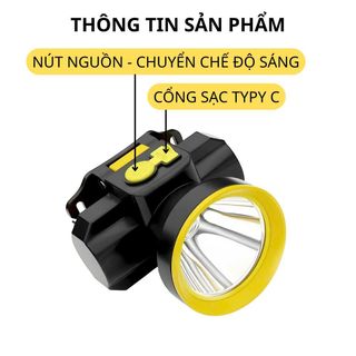 ĐÈN PIN ĐỘI ĐẦU LED SIÊU SÁNG FM-050