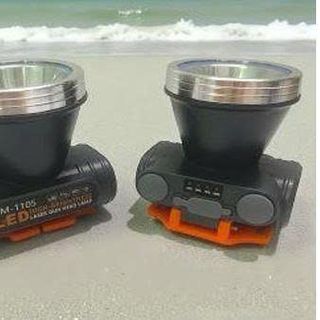 ĐÈN PIN ĐỘI ĐẦU SIÊU SÁNG 300W FM-1105