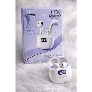 Tai Nghe bluetooth không dây DOLLY X83 ,Hàng Công Ty,có màn hình hiện thị pin, âm thanh hay xinh xắn