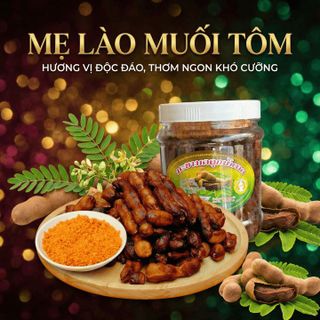 ME LÀO NGUYÊN TRÁI CHẤM MUỐI TÔM 500G - WINNIE HOUSE