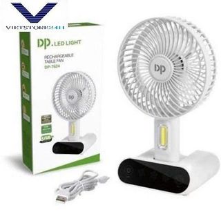 QUẠT SẠC TÍCH ĐIỆN CẢM ỨNG DP-7624